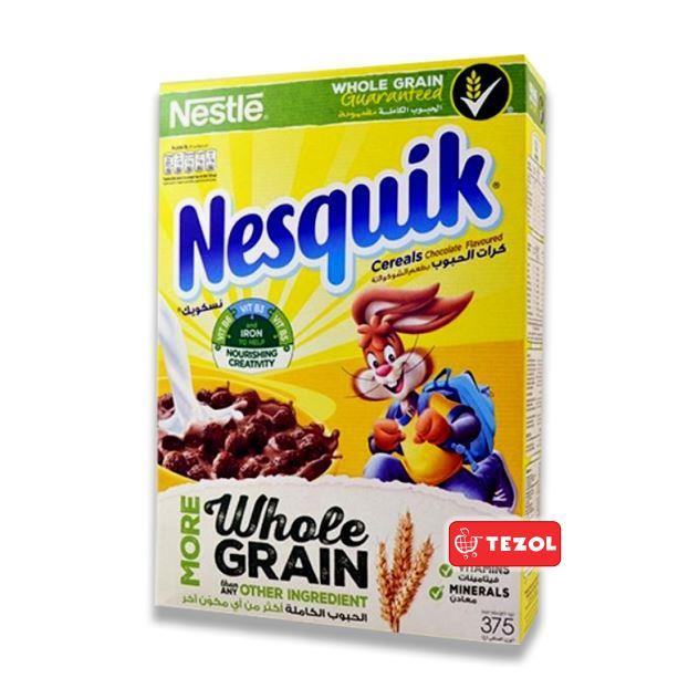 غلات فرآیند شده کاکائویی نسکوئیک 375 گرمی نستله